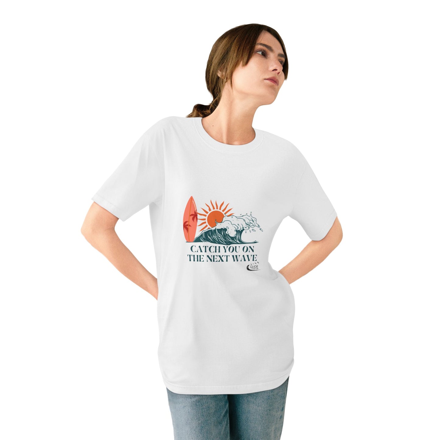 Catch You On The Next Wave - Organic Staple T-shirt