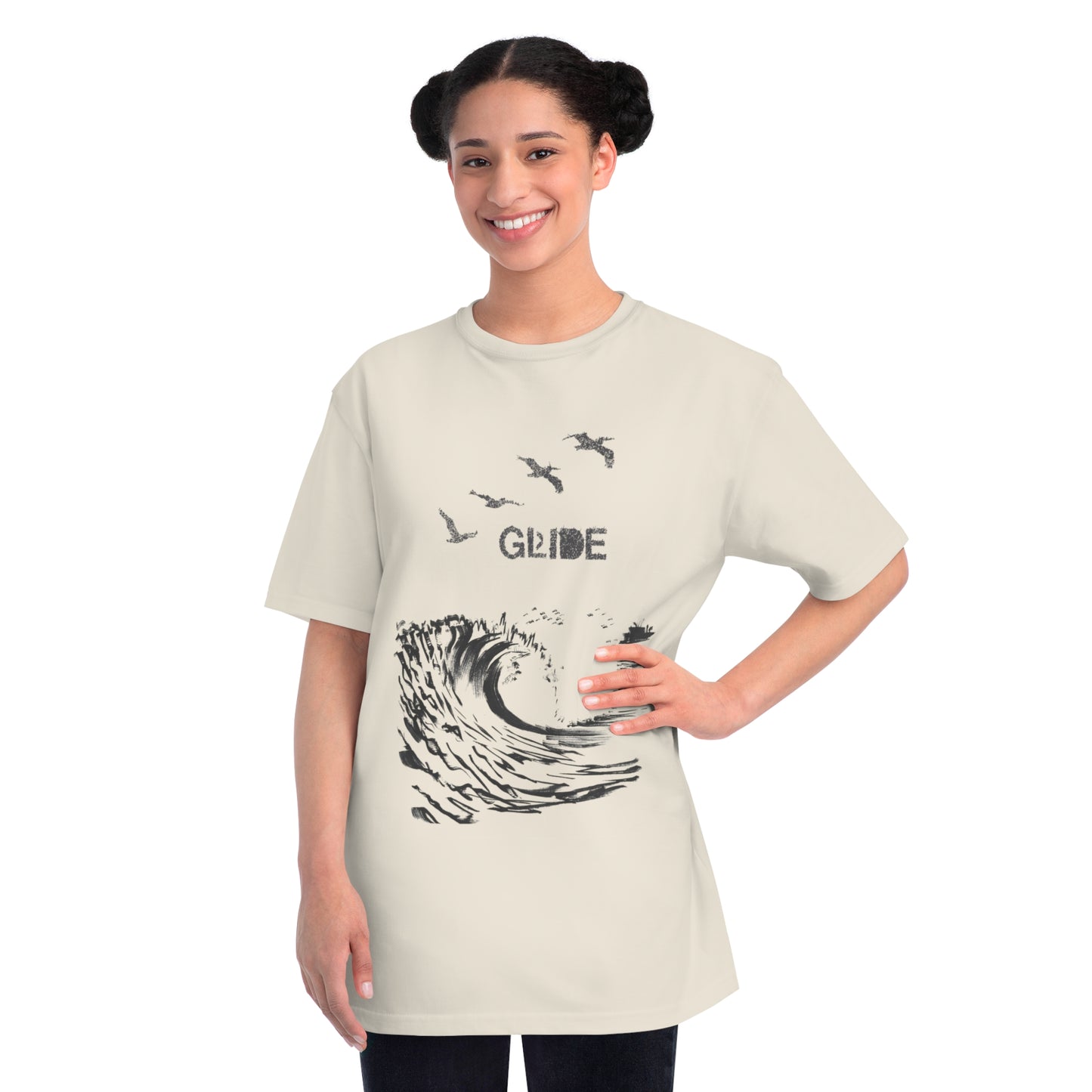 Waves, & Wings - Inspired Organic Unisex Classic T-Shirt,