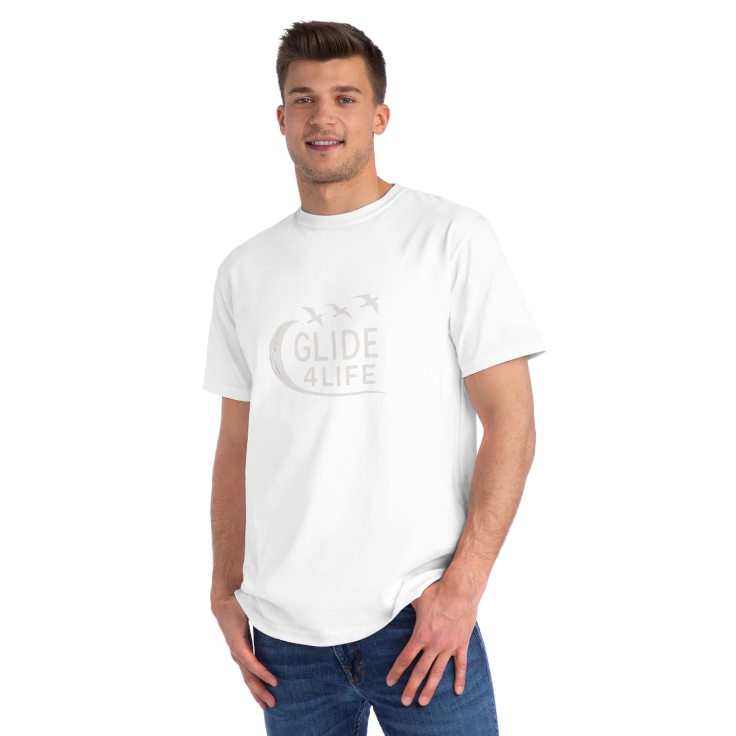 Glide 4 Life Tee, - Organic Unisex Classic T-Shirt Eco-Friendly Apparel