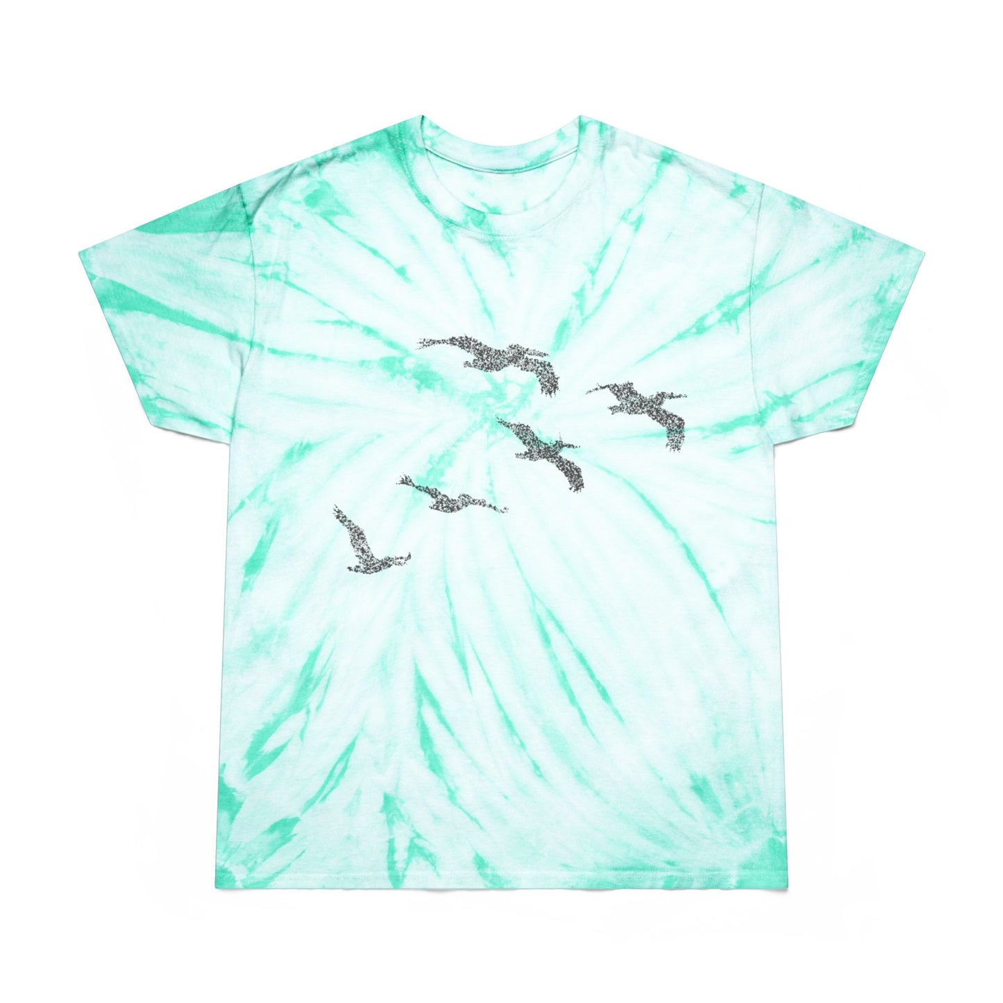 Glide like nobody’s watching -Tie-Dye T-shirt