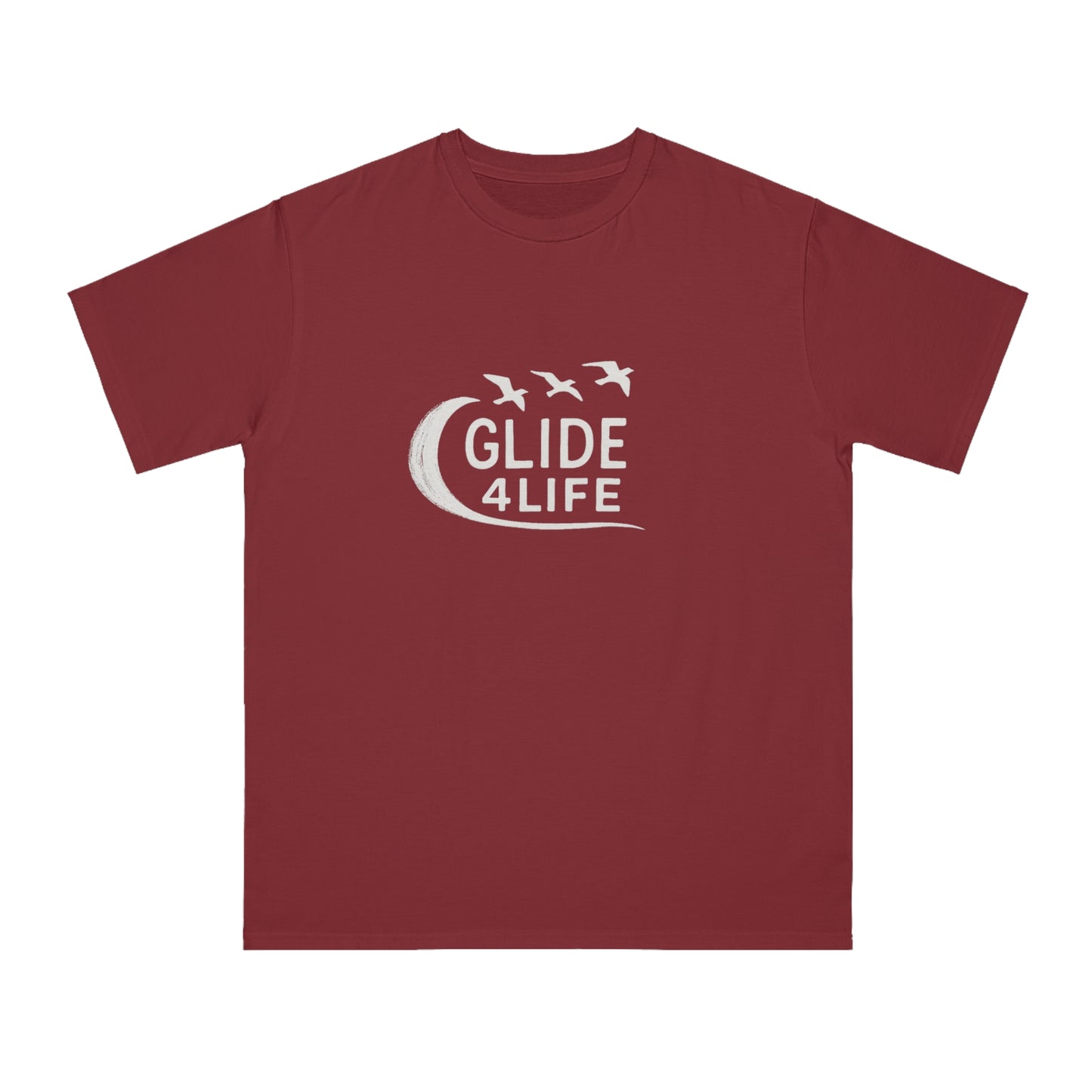 Glide 4 Life Tee, - Organic Unisex Classic T-Shirt Eco-Friendly Apparel
