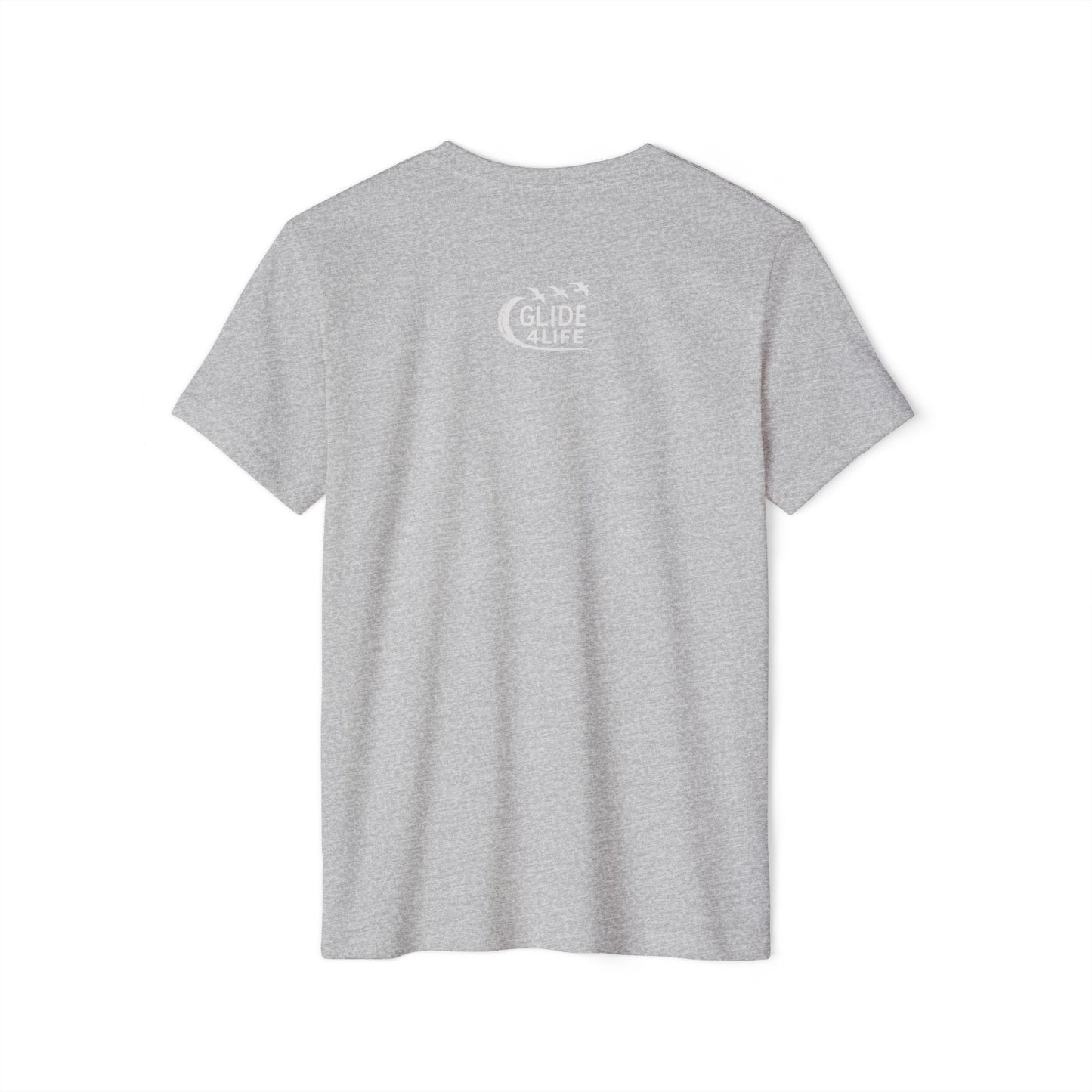 Glide4Life - Eco-Friendly Color Graphic Tee, Unisex Recycled T-Shirt,