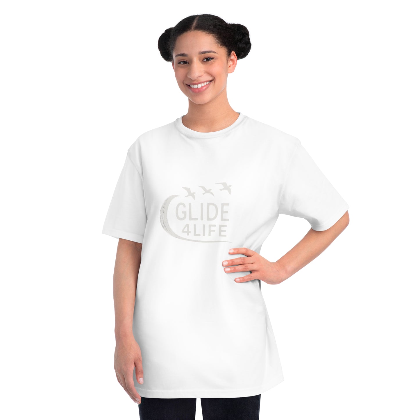 Glide 4 Life Tee, - Organic Unisex Classic T-Shirt Eco-Friendly Apparel