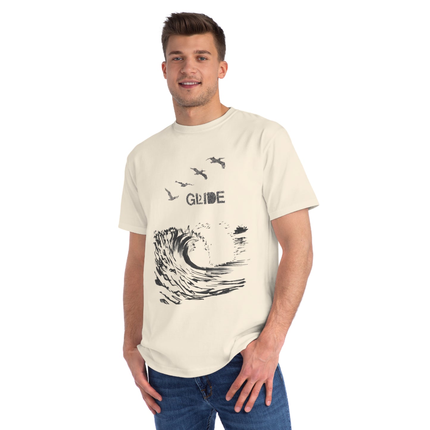Waves, & Wings - Inspired Organic Unisex Classic T-Shirt,