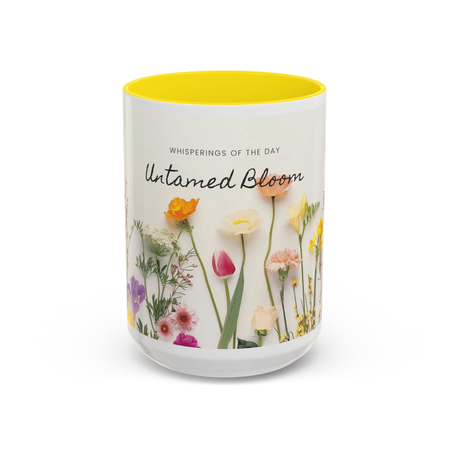 Untamed Bloom - Wildflower Series - Accent Coffee Mug (11, 15oz)