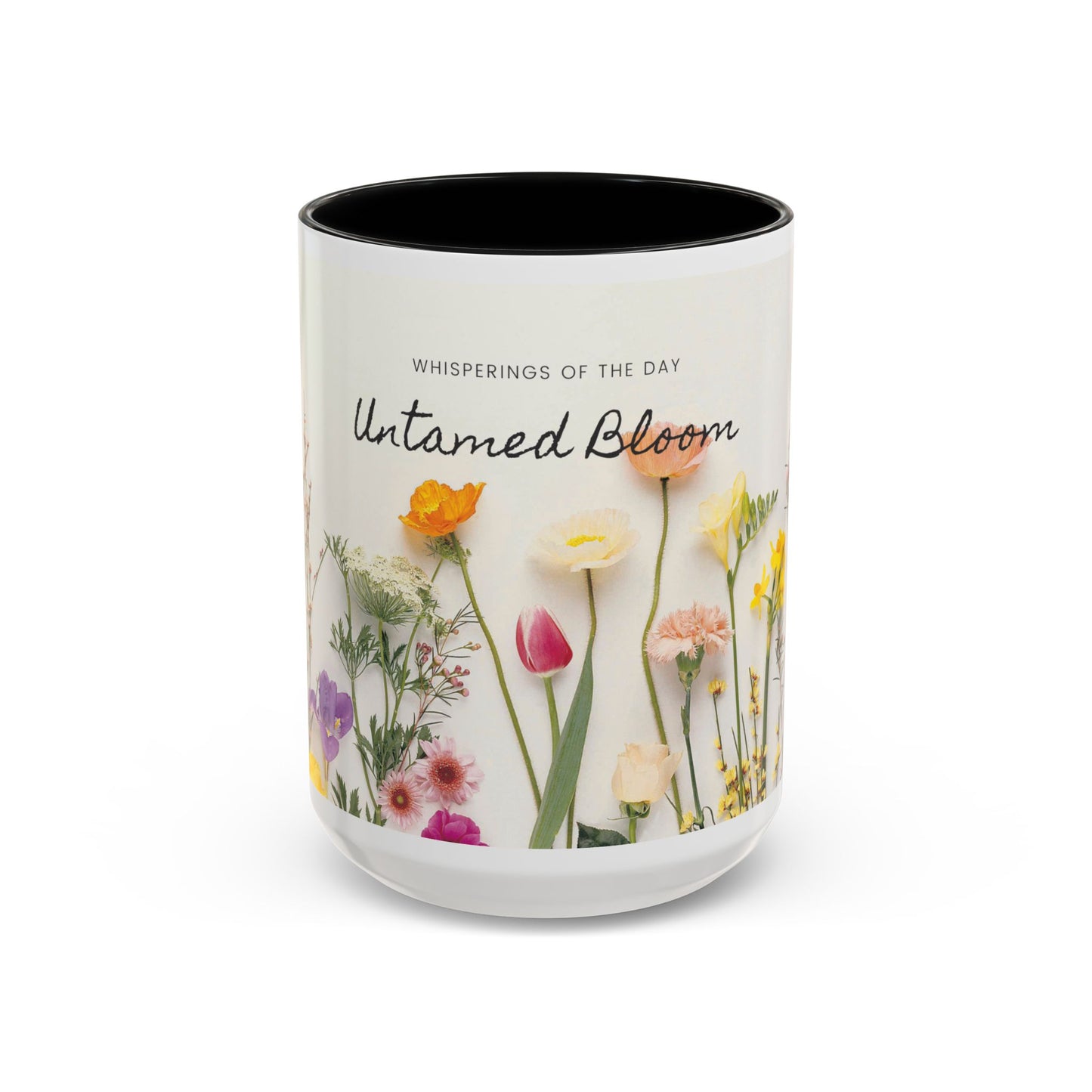 Untamed Bloom - Wildflower Series - Accent Coffee Mug (11, 15oz)