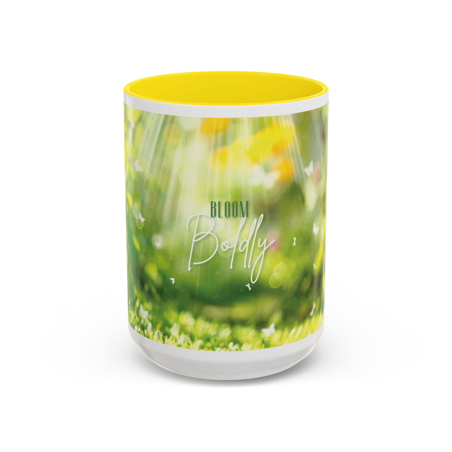Bloom Boldly - Wildflower Series - Accent Coffee Mug (11, 15oz)