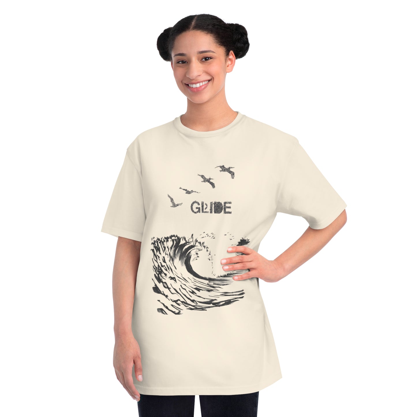 Waves, & Wings - Inspired Organic Unisex Classic T-Shirt,
