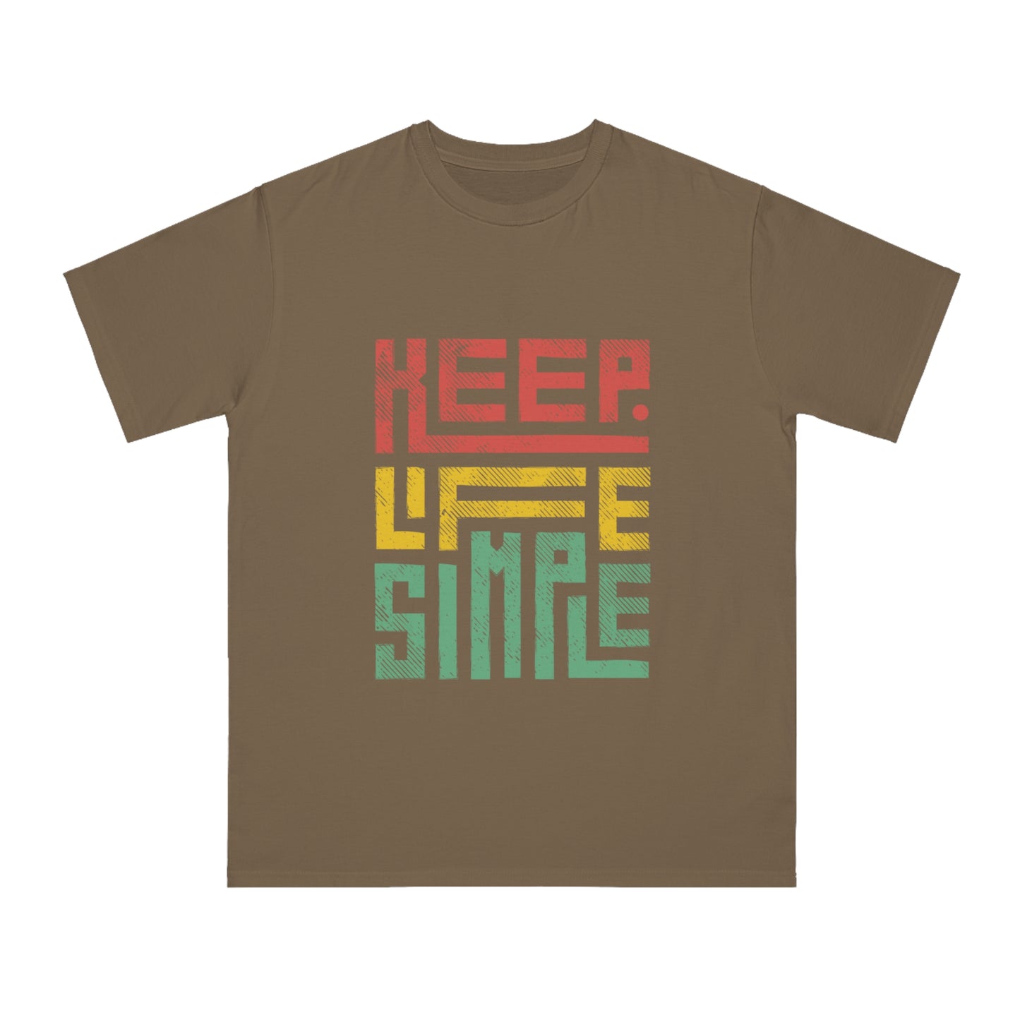 Keep Life Simple - Eco-Friendly T-Shirt - Keep Life Simple Tee, Unisex Casual Wear,