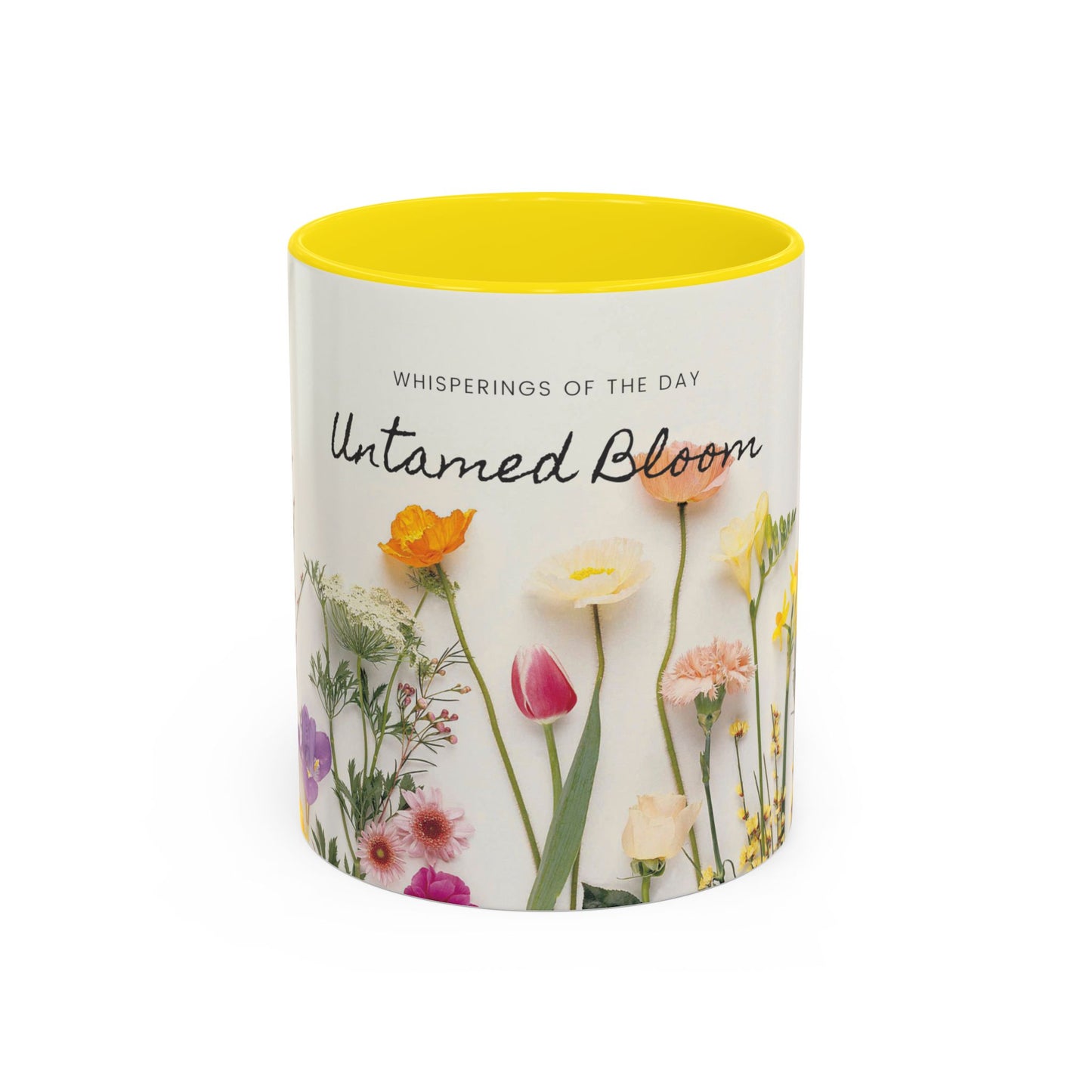 Untamed Bloom - Wildflower Series - Accent Coffee Mug (11, 15oz)