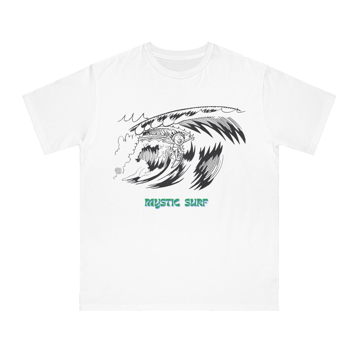 Mystic Surf - Hand Drawn Organic Unisex Classic T-Shirt