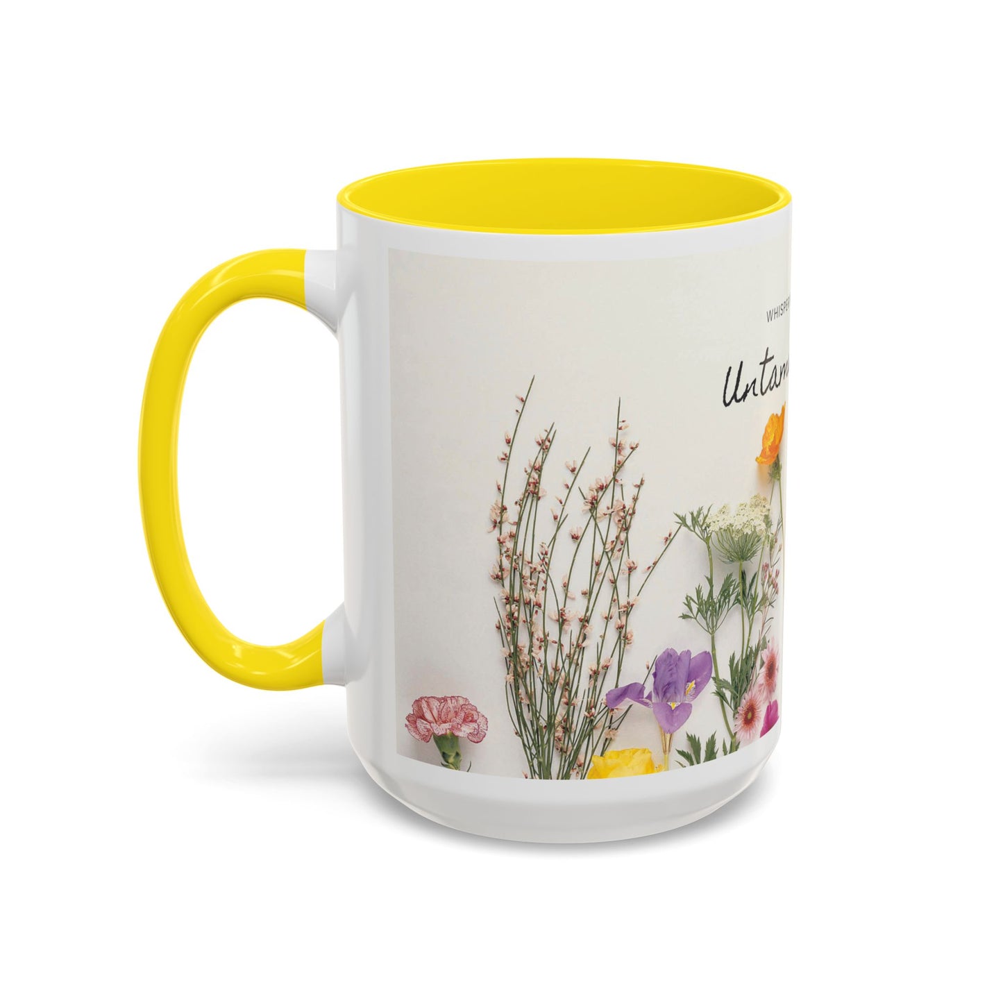 Untamed Bloom - Wildflower Series - Accent Coffee Mug (11, 15oz)