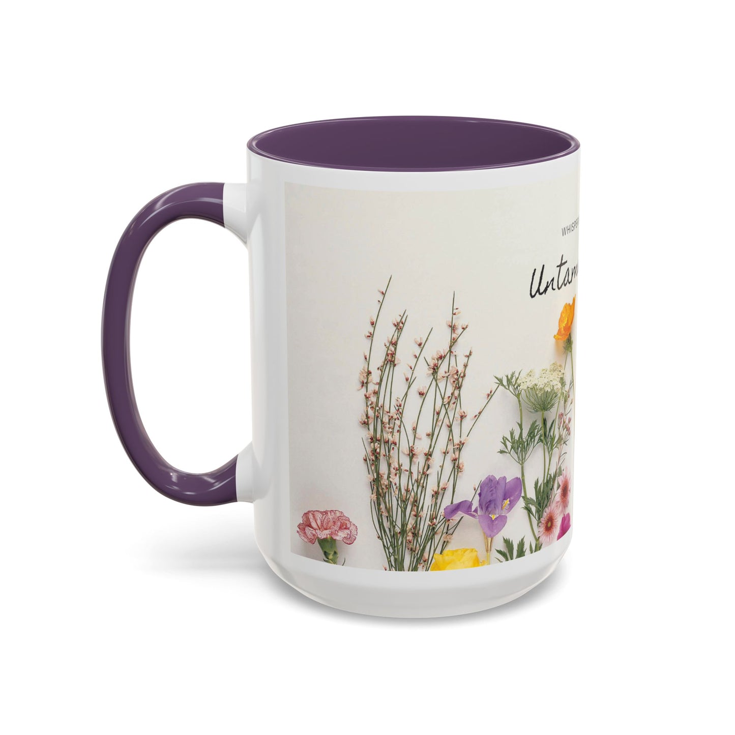 Untamed Bloom - Wildflower Series - Accent Coffee Mug (11, 15oz)