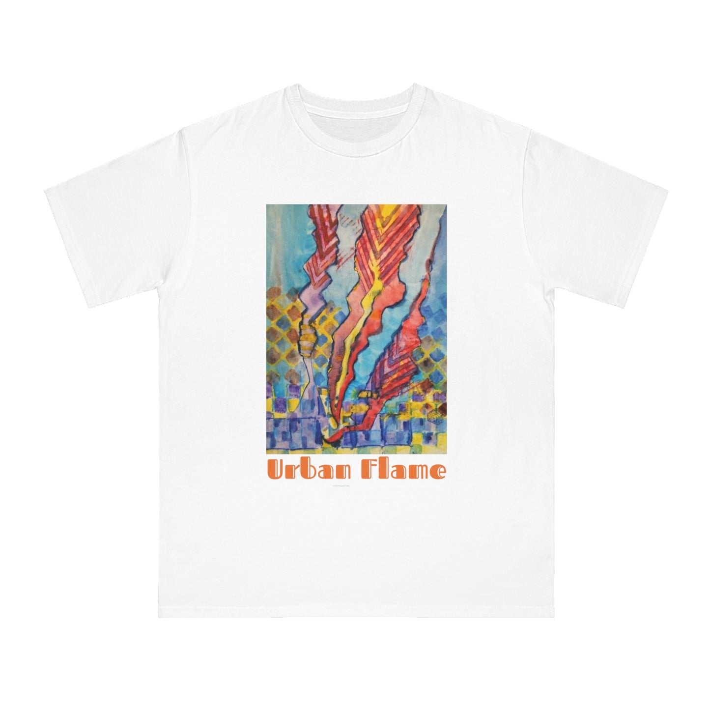 Urban Flame - Handcrafted Organic Unisex Classic T-Shirt