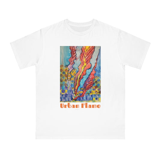 Urban Flame - Handcrafted Organic Unisex Classic T-Shirt