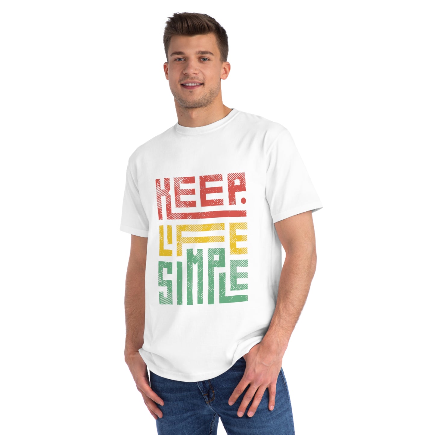Keep Life Simple - Eco-Friendly T-Shirt - Keep Life Simple Tee, Unisex Casual Wear,