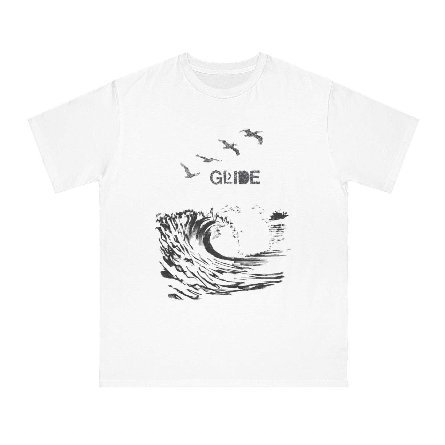 Waves, & Wings - Inspired Organic Unisex Classic T-Shirt,