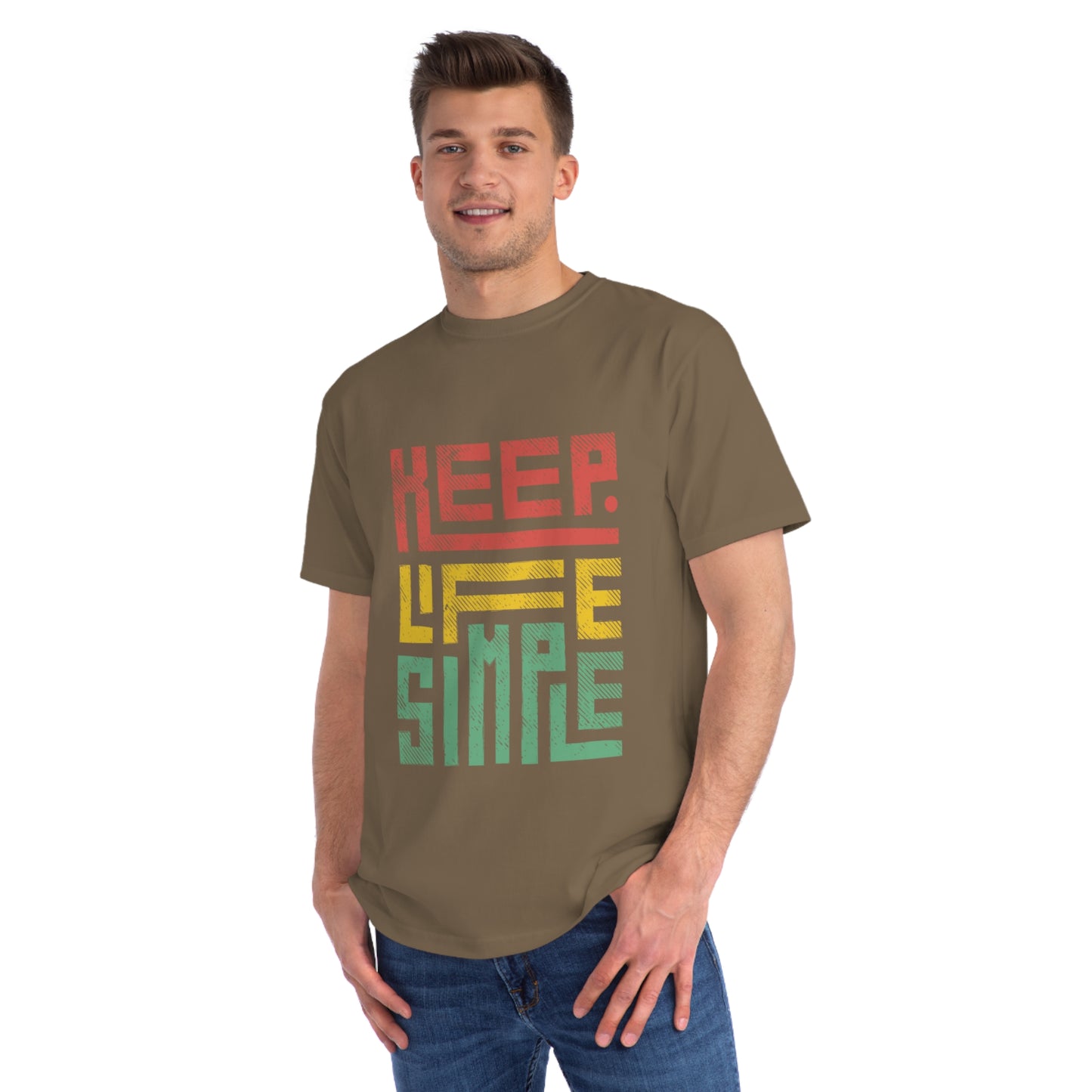 Keep Life Simple - Eco-Friendly T-Shirt - Keep Life Simple Tee, Unisex Casual Wear,