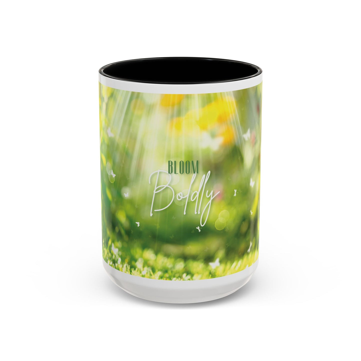 Bloom Boldly - Wildflower Series - Accent Coffee Mug (11, 15oz)