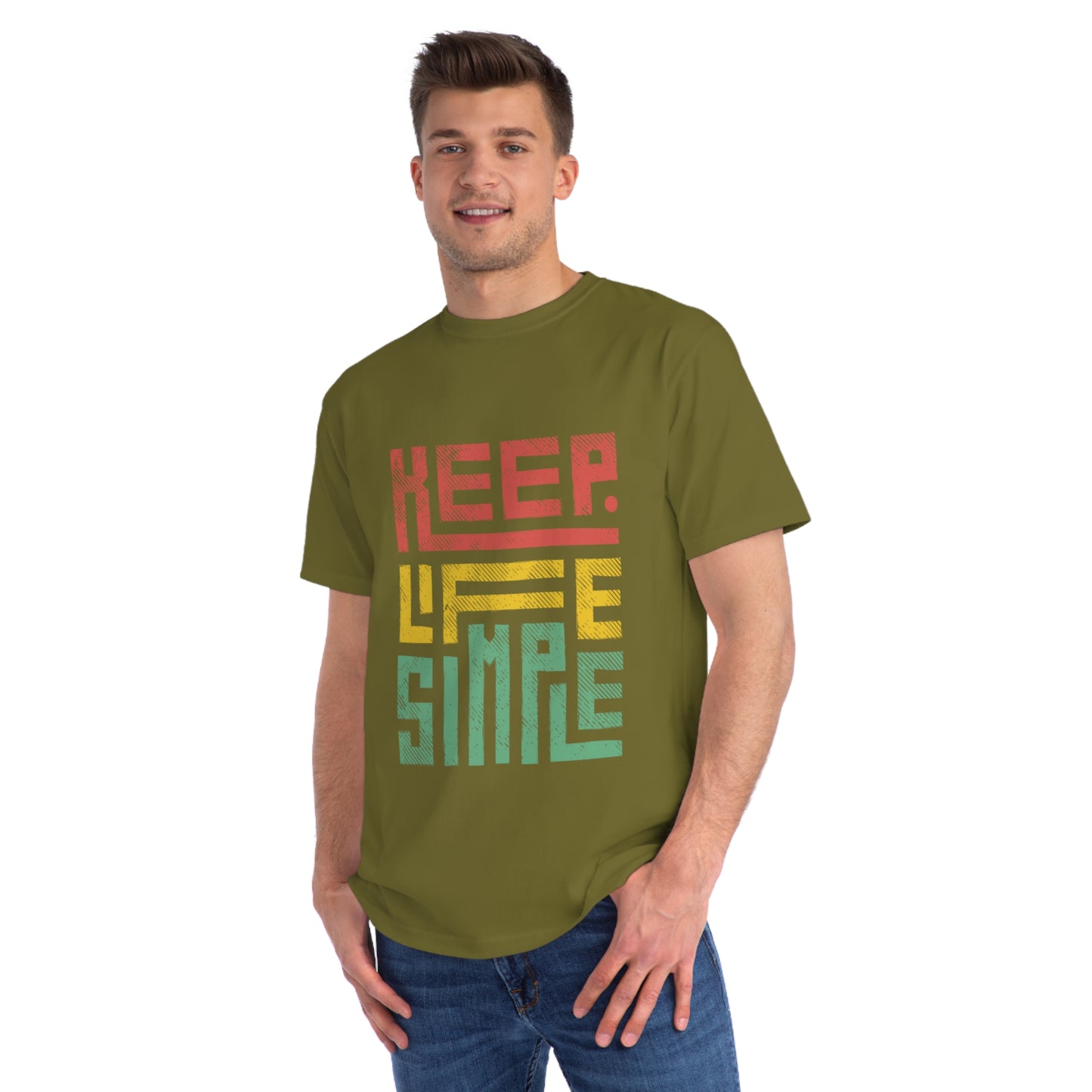 Keep Life Simple - Eco-Friendly T-Shirt - Keep Life Simple Tee, Unisex Casual Wear,