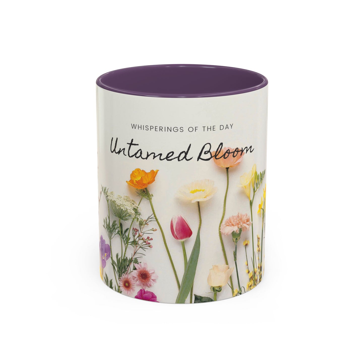 Untamed Bloom - Wildflower Series - Accent Coffee Mug (11, 15oz)