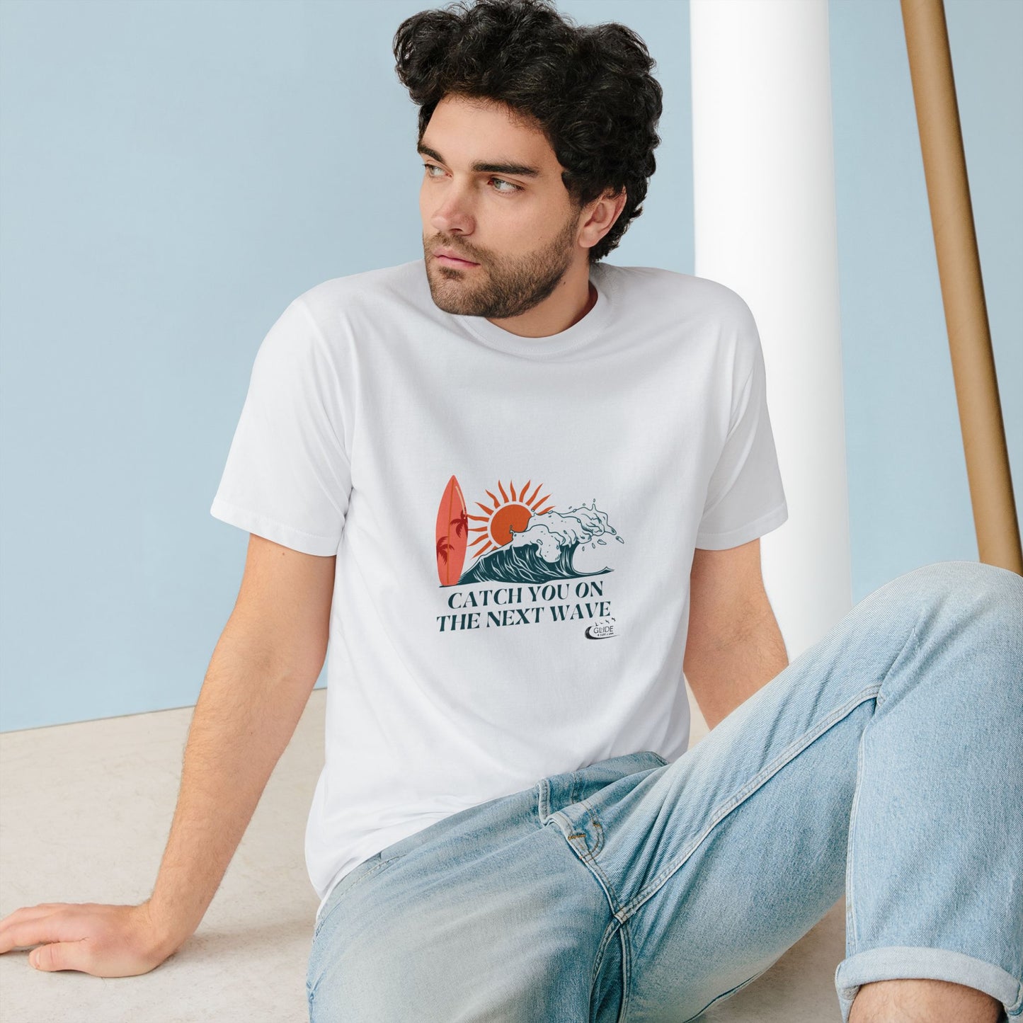 Catch You On The Next Wave - Organic Staple T-shirt