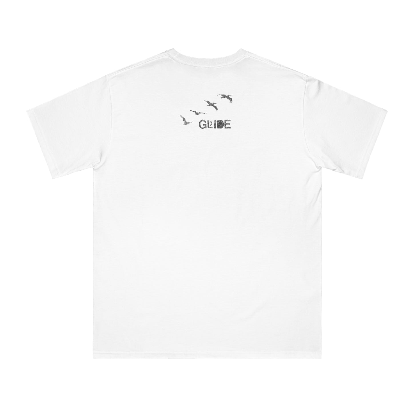 Tube View Hand Painted Organic Wave-Inspired T-Shirt