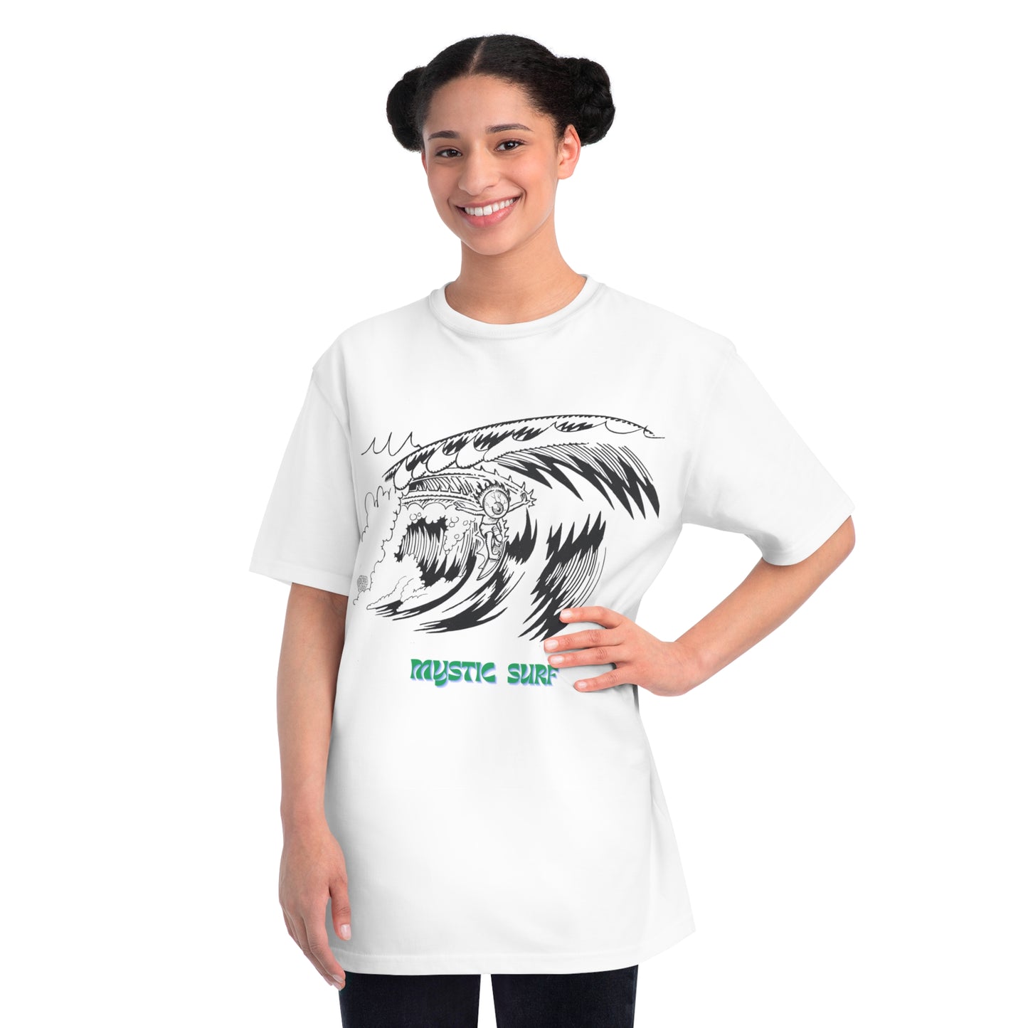 Mystic Surf - Hand Drawn Organic Unisex Classic T-Shirt