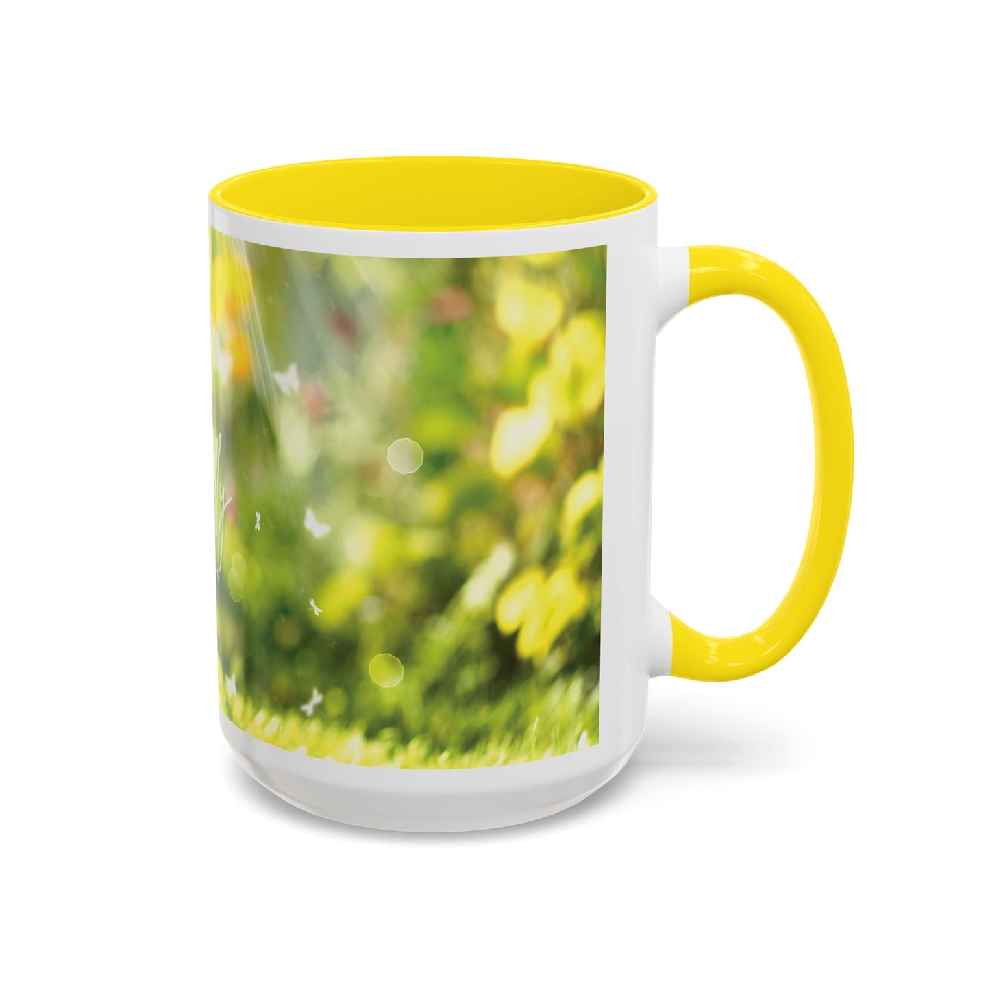 Bloom Boldly - Wildflower Series - Accent Coffee Mug (11, 15oz)