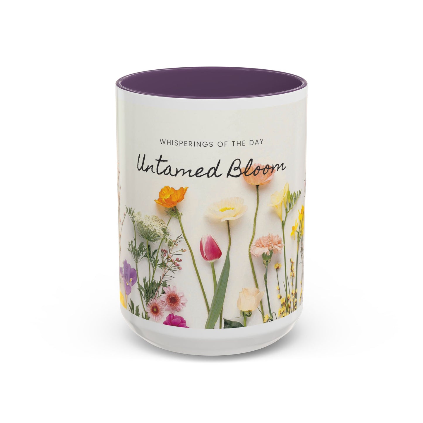 Untamed Bloom - Wildflower Series - Accent Coffee Mug (11, 15oz)