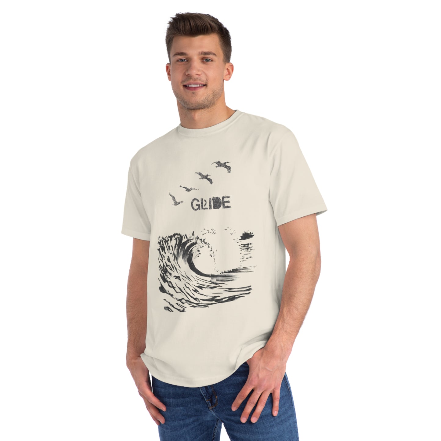 Waves, & Wings - Inspired Organic Unisex Classic T-Shirt,