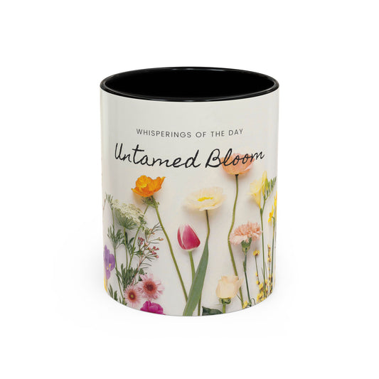 Untamed Bloom - Wildflower Series - Accent Coffee Mug (11, 15oz)