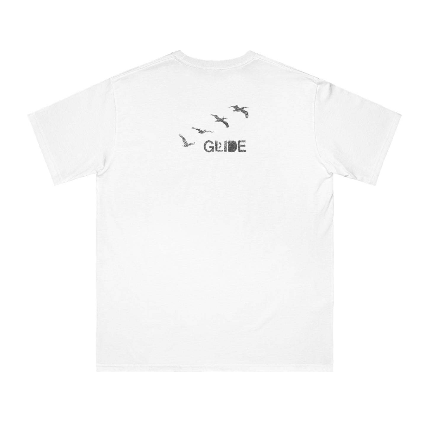 Flaming Eye Surf - Hand Drawn Organic Unisex T-Shirt